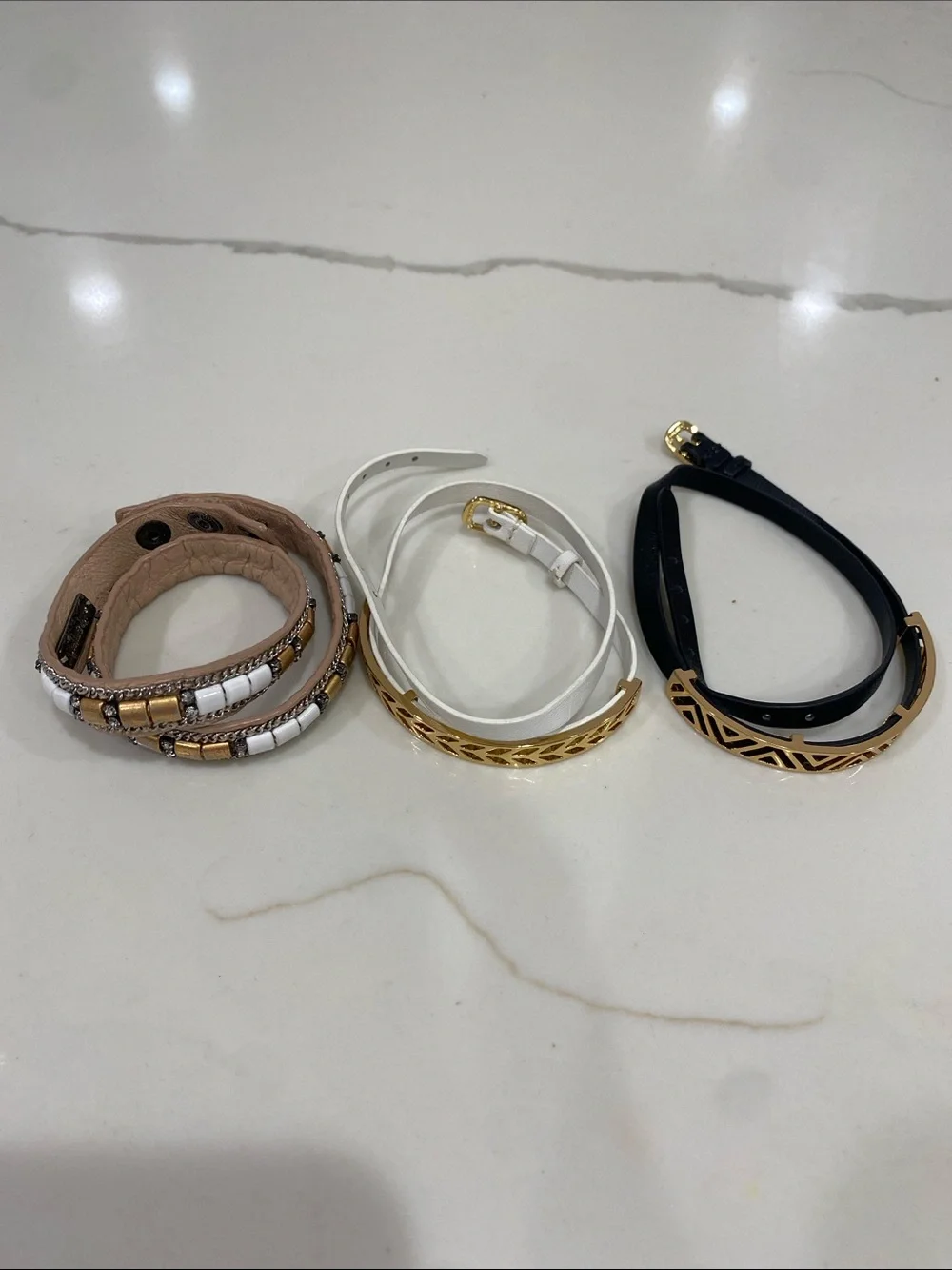 Set of 3 Stella and Dot Wrap Bracelets